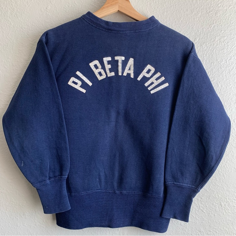 Vintage 1950’s Pi Beta Phi Sorority Sweatshirt